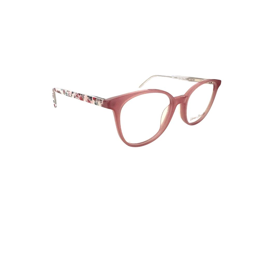 NEW Vera Bradley Kids Oaklyn orange round eyeglasses
